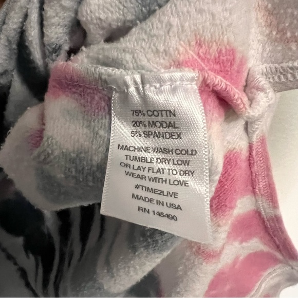 Electric & Rose Tie-Dye Epic Neil Hi-Low Sweatshirt, Small - Picture 11 of 11